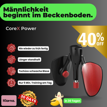 CoreX Power – Steinhart. Kontrolliert. Unaufhaltsam. Mehr Ausdauer, härtere Erektionen – ohne Pillen, ohne Bullshit.